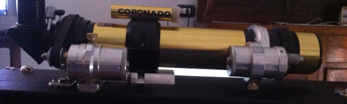 Coronado Solarmax 40 mm con autofocus autocostruito