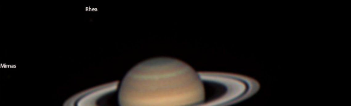 Saturno con Satelliti 10 05 2012 h 21 45 UT