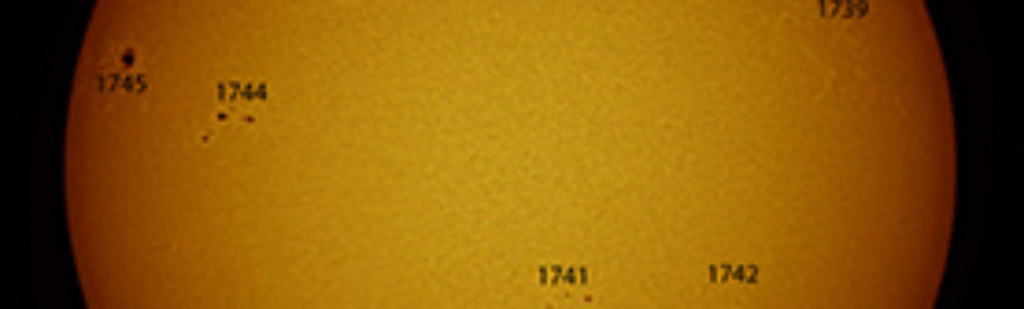 Macchie Solari 2013 05 12 11 18 50 UT 09 18 50