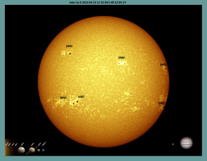 Sole Ca-K 14-06-14 11-52-09 h 09 52 09 UT