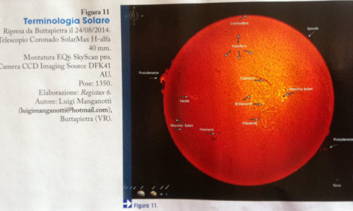  Foto sulla rivista Nuovo Orione n°270 Novembre 2014 