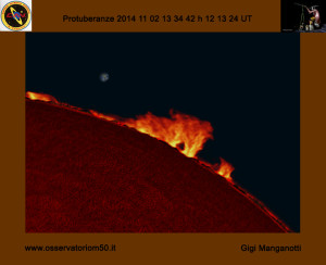 Protuberanze  14-11-02 13-34-42 h 12 34 42 UT