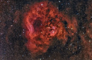 NGC 7822 e Cederblad 214  Autore Maurizio Cabibbo 