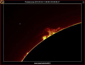 Protuberanze 15-04-22 11-38-08 h 09 38 08 UT