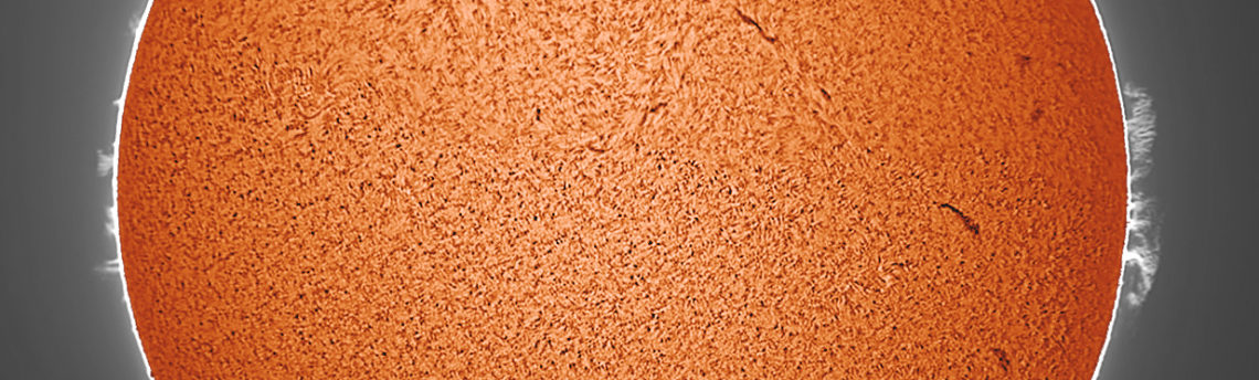 #Sole H-alfa  2015 05 30 12 56 57 h 10 56 57 UT