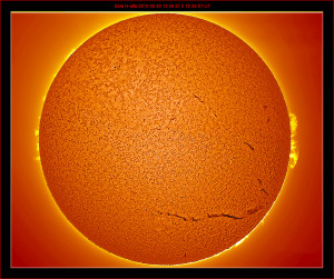 sole prima luce celestron 1