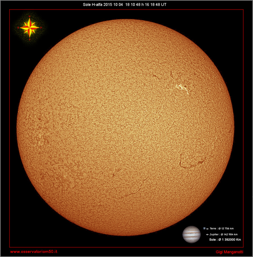 Sole h-alfa  15-10-04 18-10-48 h 16 10 48 UT