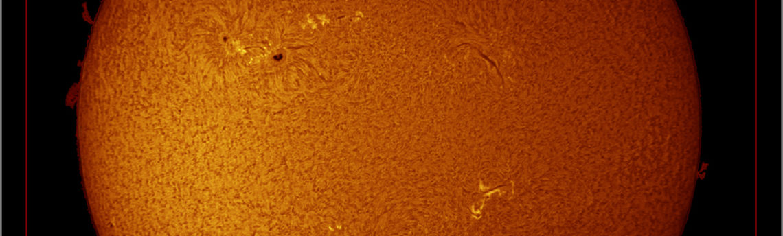 #Sole H-alfa 2015 12 17 11 23 12 h 10 23 12 UT