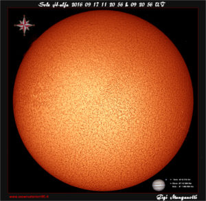 Sole H-alfa 2016 09 17 11 20 56 h 09 20 56 UT