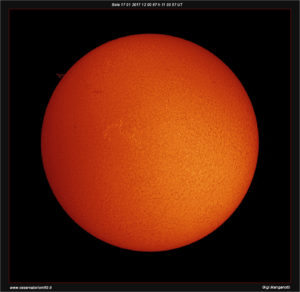 Sole 17 01 2017 h 12 00 57 h 11 00 57 UT