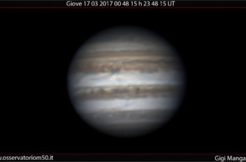 #Giove 17 03 2017 00 48 15 h 23 48 15 UT