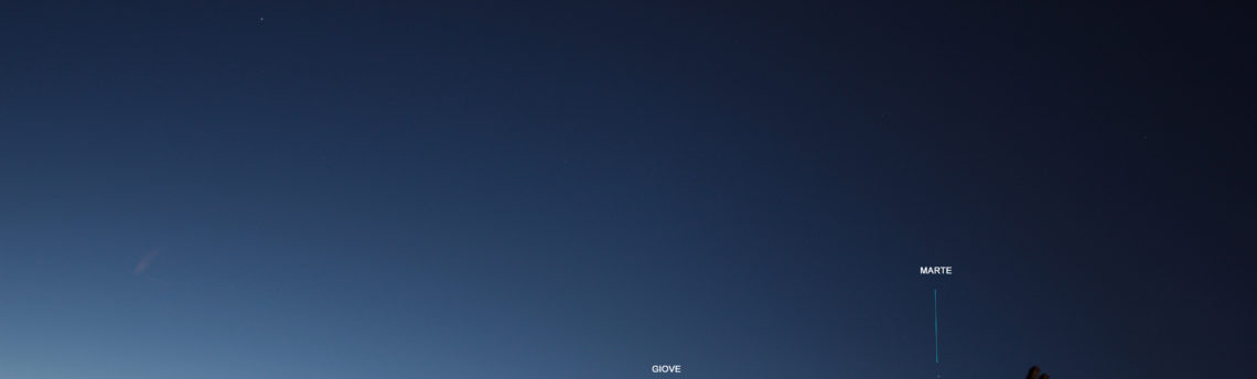 Allineamento pianeti 20/02/2020 06 23 h 05 23 UT