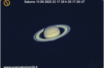 Saturno 13 08 2020