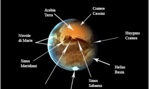 Nomenclature di Marte 2020