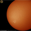 Sole macchia solare 06 11 2020