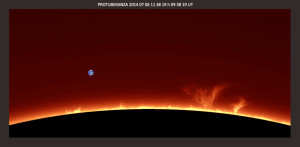 Protuberanze 05_07_2014 11_38_19 h 09 38 19 UT
