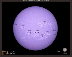 Sole Ca-K  14-07-07 12-23-44 h 10 23 44 UT